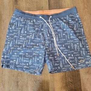 Reel Life Men's Blue Swim Shorts